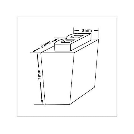 Sealer Sales A-Z Type Set for Sealer Sales CBS-880, FR-770 TS-AZ-1LINE-CBS_Gen2.0_Convex